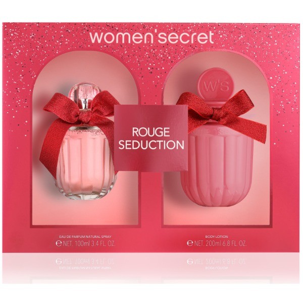 WOMAN SECRET Set ROUGE SEDUCTION EDP 100 ml + Body Lotion 200 ml