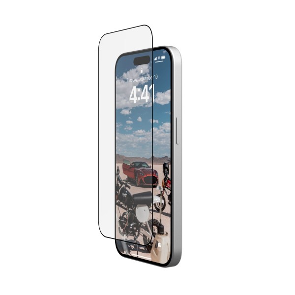 Uag glass shield+ / apple iphone 15 plus