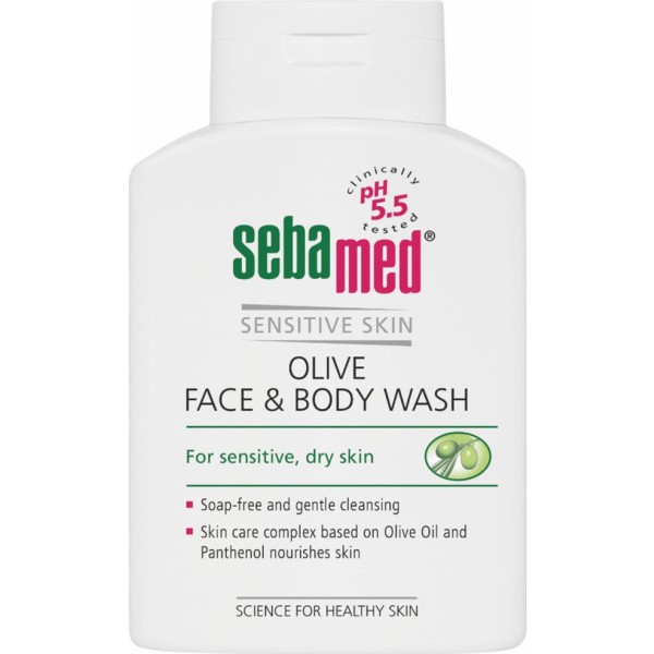 Sebamed sens.skin olive gel de baño pieles secas 200ml