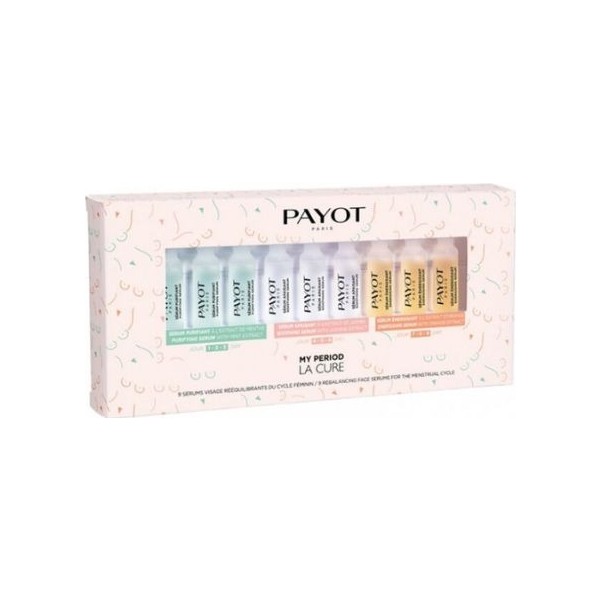 Payot paris my period la cure tonicos faciales 9 ampollas 1.5ml
